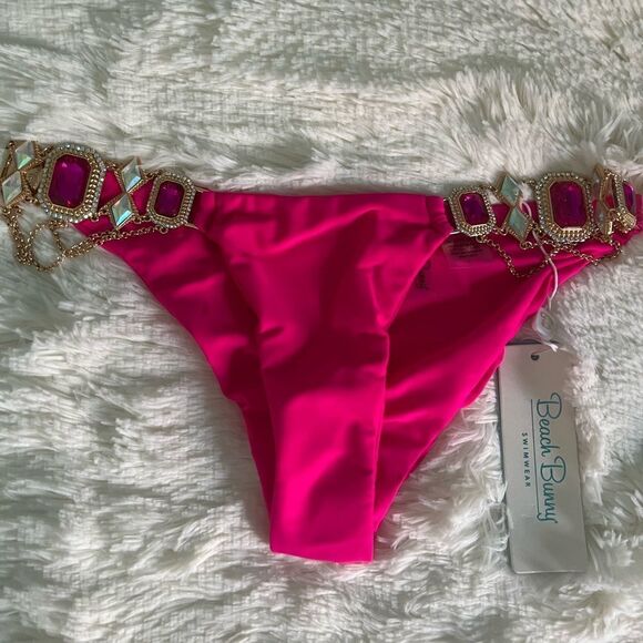 Jazmín Skimpy Bikini Bottom neon pink - Picture 1 of 6